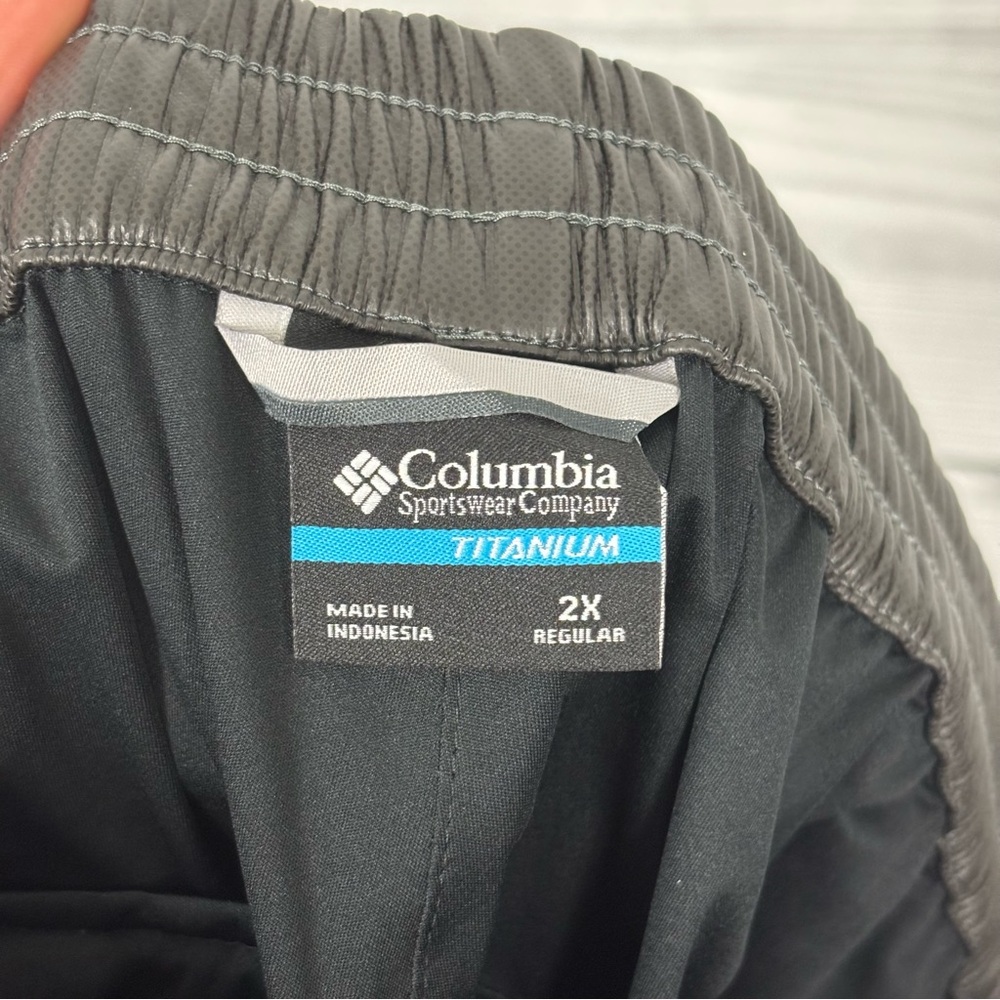 Columbia Titanium Women’s OutDry Extreme Black Wildwood Rain Pants NWT 2X - Picture 15 of 16